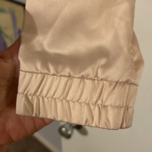 H&M pink satin baseball jacket - Picture 4 of 10